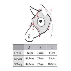 Máscara antiestrés Lami-Cell Titanium Negro Máscara antiestrés Lami-Cell Titanium Negro