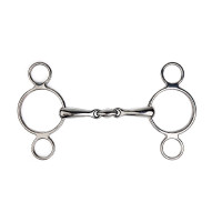 Mors ajustable Metalab 3 anillas doble rotura