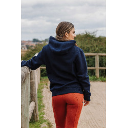 Pantalón Equithème Brigitte con culera de silicona Naranja