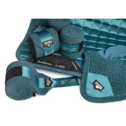 Mantilla LeMieux Loire Dressage Square Verde pavo real Mantilla LeMieux Loire Dressage Square Verde pavo real