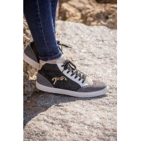 Zapatillas Jupiter High Top Pénélope Negro / Gris Zapatillas Jupiter High Top Pénélope Negro / Gris