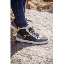 Zapatillas Jupiter High Top Pénélope Negro / Gris