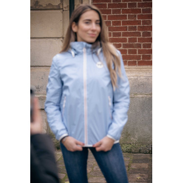 Pénélope RainImpermeable corto Ártico Azul Pénélope RainImpermeable corto Ártico Azul