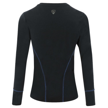 Camiseta Pro Series Rassembler manga largas Negro