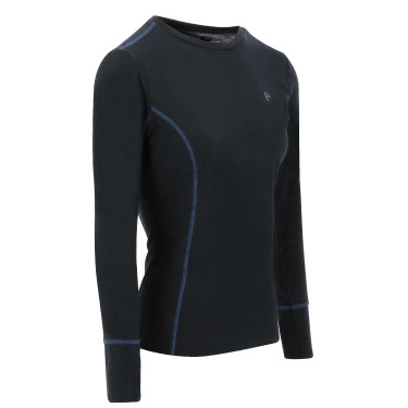 Camiseta Pro Series Rassembler manga largas Negro