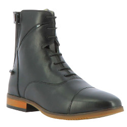 Botas Equithème Wavy con cordones / cremallera Negro