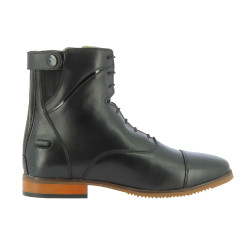 Botas Equithème Wavy con cordones / cremallera Negro