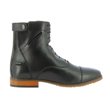 Botas Equithème Wavy con cordones / cremallera Negro