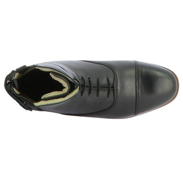 Botas Equithème Wavy con cordones / cremallera Negro