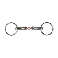 Filete de 2 anillas Metalab con eslabón de cobre