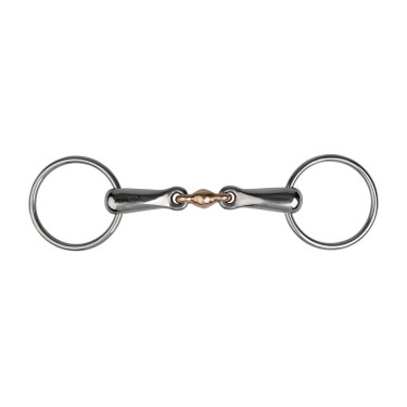 Filete de 2 anillas Metalab con eslabón de cobre