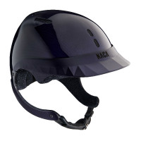 Casco de carbono NACA Gravity XP Negro carbón brillante / oro rosa