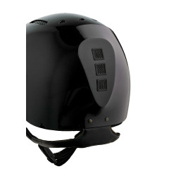 Casco de carbono NACA Gravity S Negro carbón brillante / oro rosa