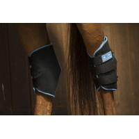 Protector de corvejones LAMI-CELL “Ice Boots” Negro / azúl Protector de corvejones LAMI-CELL “Ice Boots” Negro / azúl