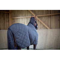 Manta Paddock Sports Matelassée Negro