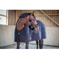 Bajomanta Paddock Sports Underblancket Negro