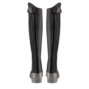 Mini Chaps Ego7 Lyra con elástico Negro