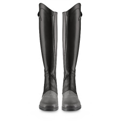 Mini Chaps Ego7 Lyra con elástico Negro