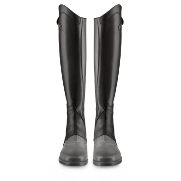 Mini Chaps Ego7 Lyra con elástico Negro