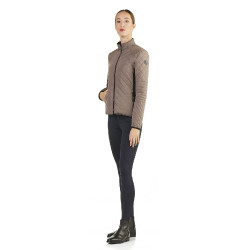 Chaqueta corta acolchada Ego7 Atena para mujer Tórtola Marr&amp;amp;amp;oacute;n