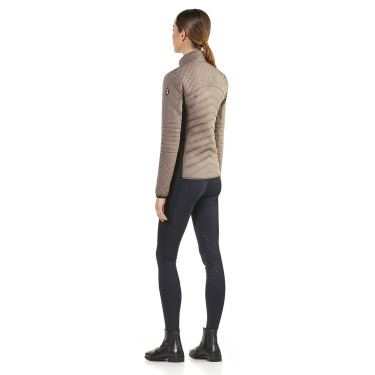 Chaqueta corta acolchada Ego7 Atena para mujer Tórtola Marr&amp;amp;amp;oacute;n
