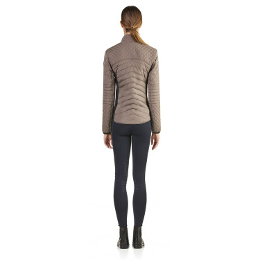 Chaqueta corta acolchada Ego7 Atena para mujer Tórtola Marr&amp;amp;amp;oacute;n