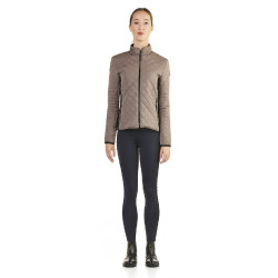 Chaqueta corta acolchada Ego7 Atena para mujer Tórtola Marr&amp;amp;amp;oacute;n