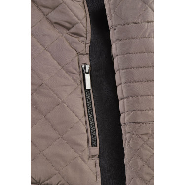 Chaqueta corta acolchada Ego7 Atena para mujer Tórtola Marr&amp;amp;amp;oacute;n