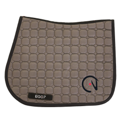 Manta de montar New Ego7 Horse Head Honeycomb Tórtola Manta de montar New Ego7 Horse Head Honeycomb Tórtola