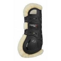 Protectores de tendón LeMieux Comfort Impact Responsive Gel Viejo modelo negro Protectores de tendón LeMieux Comfort Impact Responsive Gel Viejo modelo negro