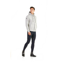 Sudadera con capucha con cremallera Ego7 Z0W repelente al agua para hombre Marino Azul marino