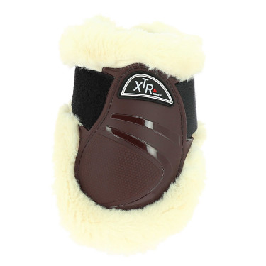 Protectores de menudillo Norton XTR de borreguillo sintético Castaño Marrón