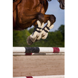 Protectores de tendón Norton XTR de borreguillo sintético Castaño Marrón