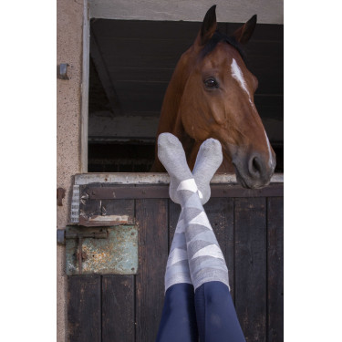 Calcetines Equi-Theme Girly Gris / cielo