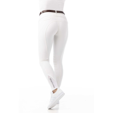 Pantalón Equithème Safir Blanco / azúl Pantalón Equithème Safir Blanco / azúl
