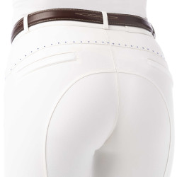 Pantalón Equithème Safir Blanco / azúl Pantalón Equithème Safir Blanco / azúl