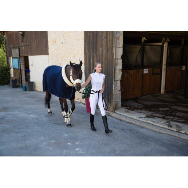 Polo Equithème Brussels  Blanco