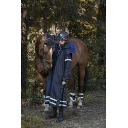 Gabardina Equithème RiderCoat Negro