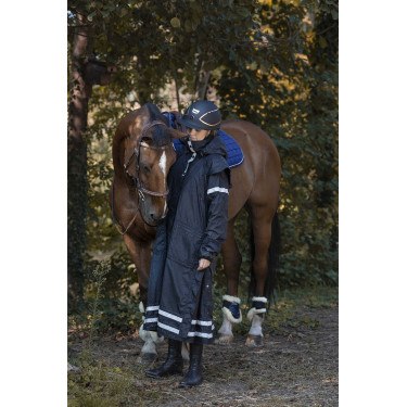Gabardina Equithème RiderCoat Negro