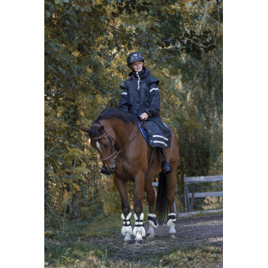 Gabardina Equithème RiderCoat Negro