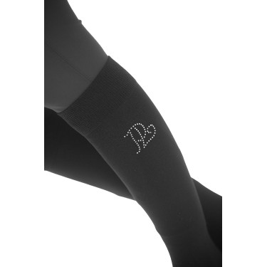 Chaussette PENELOPE Luxe Strass Negro / plata