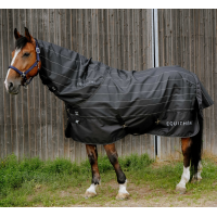 Cubrecuello EQUITHÈME – TYREX Lumin 600D Negro