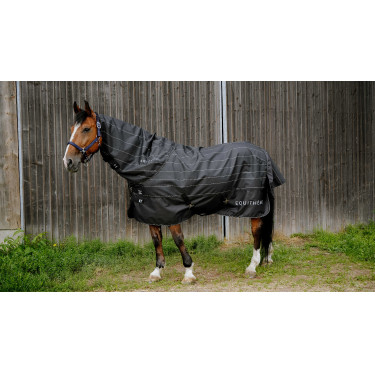 Cubrecuello EQUITHÈME – TYREX Lumin 600D Negro