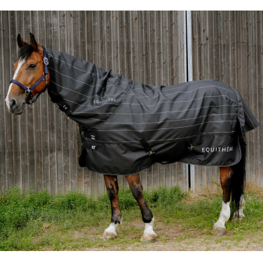 Cubrecuello EQUITHÈME – TYREX Lumin 600D Negro