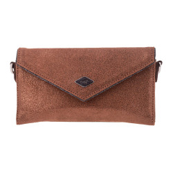 PENELOPE New Phone Pocket Glitter Coñac / purpurina