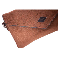 PENELOPE New Phone Pocket Glitter Coñac / purpurina