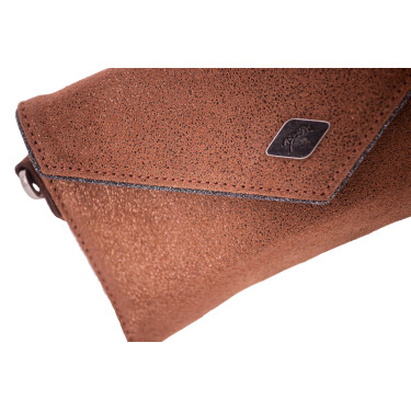 PENELOPE New Phone Pocket Glitter Coñac / purpurina
