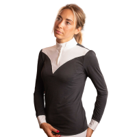 Polo de Concours PENELOPE Verone Negro / blanco