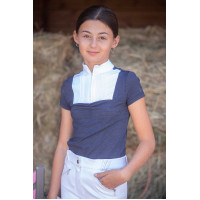 Polo EDEN BY PL Florence mesh Marino Azul marino