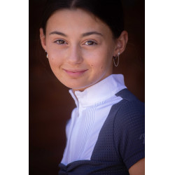 Polo EDEN BY PL Florence mesh Marino Azul marino